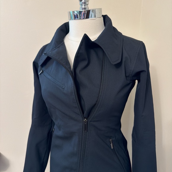 Nau Jackets & Blazers - Nau Black Collared Zip Up Coat XS